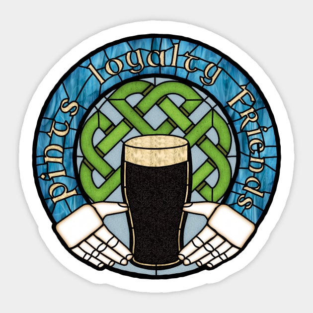 Pints, Loyalty, Friends Sticker by jephwho